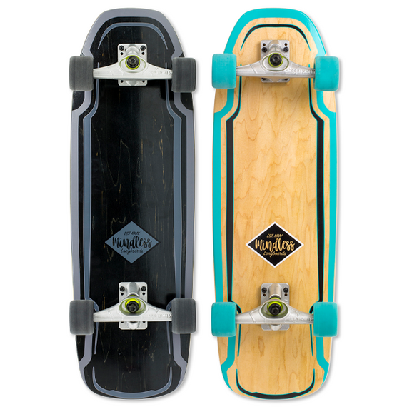 Deska Surfskate Mindless Czarna 30"