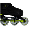 Rolki regulowane Story Midnight Adjustable Inline Skates Czarno-Żółty LED