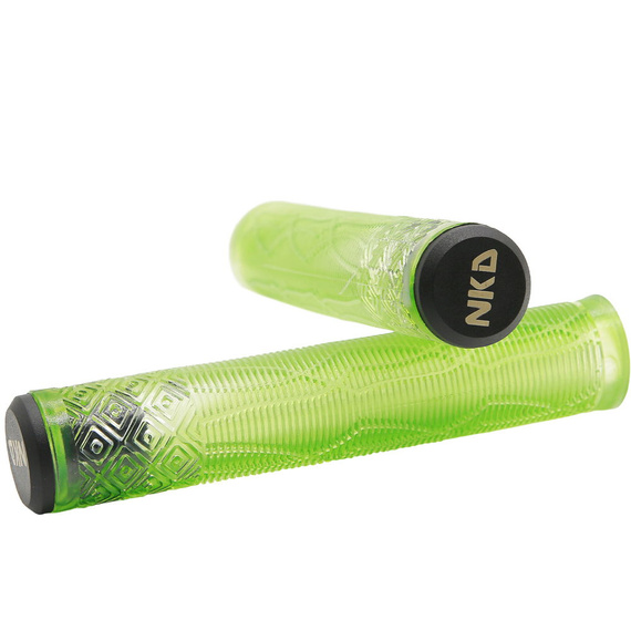 Gripy Rączki do Hulajnogi Wyczynowej NKD GOAT Stunt Scooter Grips Zielony 163 mm