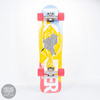 Shortboard Fish Skateboards Flounder Silver Red