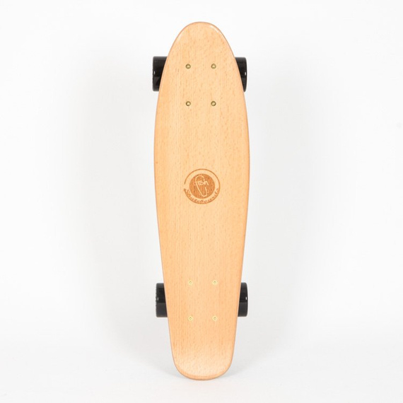 Fish skateboards Wood Fish Black Logo/Black/Black