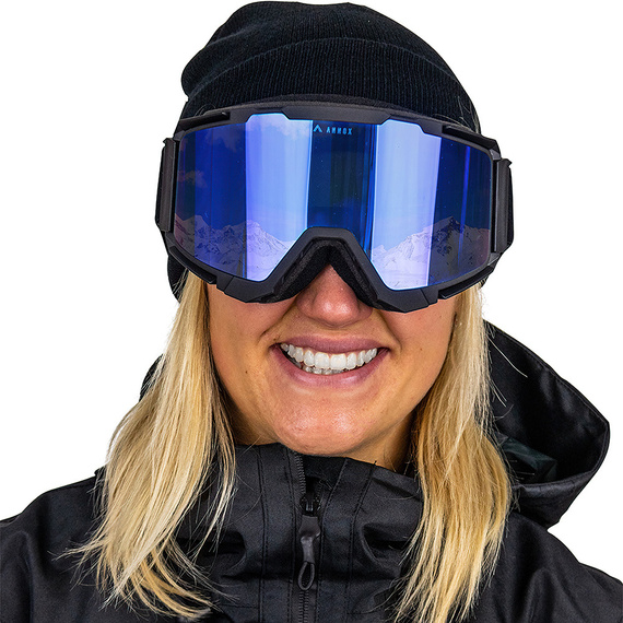 Gogle na snowboard i narty Annox Team Adult RevoBlue/Orange