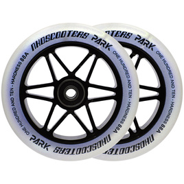 Koła do Hulajnogi NKD Park Stunt Scooter Wheels Czarno-Srebrny 110 mm