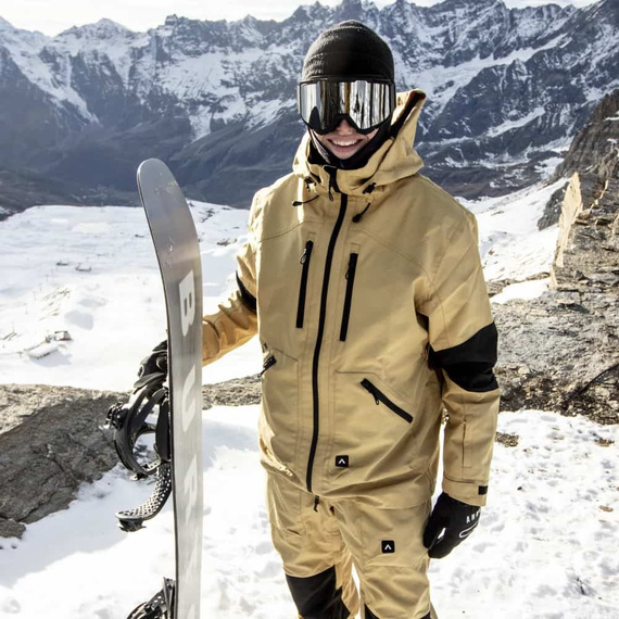 Gogle na snowboard i narty Annox Team Adult Silver/Gold