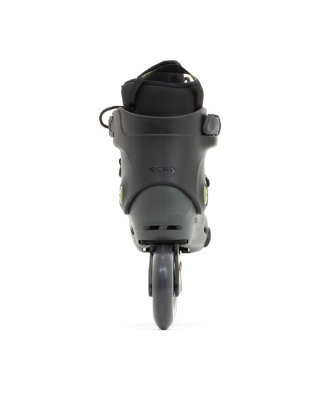 Rolki trójkołowe Echo Sonar 3 Wheel Freeskates Czarny