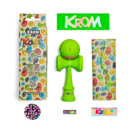 Kendama KROM Kolor Zielony