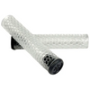 Gripy Rączki do Hulajnogi Wyczynowej Union Honeycomb Soft Grips Biały przezroczysty 155 mm