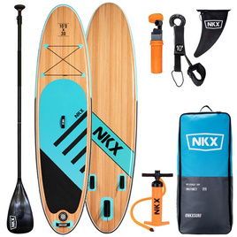 Deska turystyczna SUP pompowana pneumatyczna NKX Instinct 10’0 Czarno-Niebieski