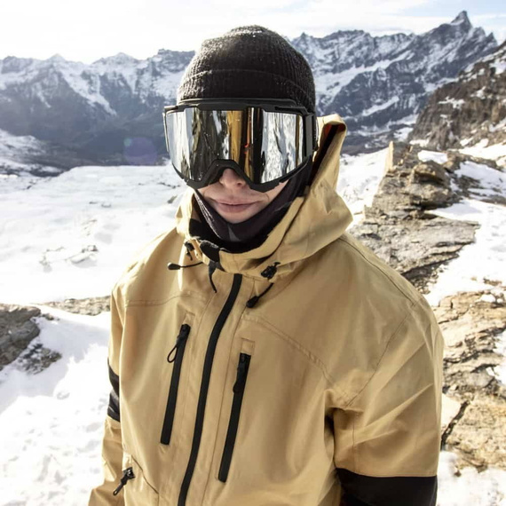 Gogle na snowboard i narty Annox Team Adult Silver