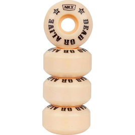 Kółka do deskorolki NKX Candy Series Dead or Alive Kremowy 53 mm 99A