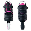 Rolki regulowane Story Fusion Adjustable Inline Skates Różowy LED