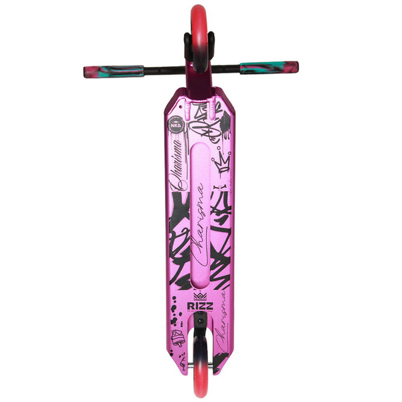 Hulajnoga Wyczynowa NKD RIZZ Stunt Scooter Fioletowy 85 cm