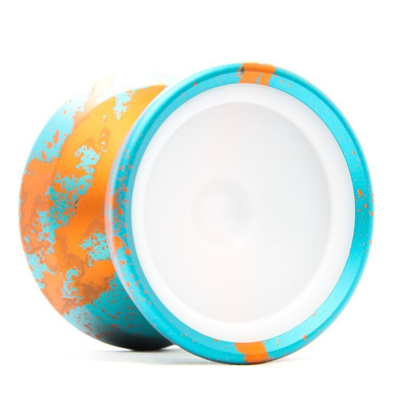 Yoyo Metalowe Yoyo CzechPoint Pivot - Aqua Orange White