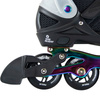 Rolki regulowane Story Motion Adjustable Inline Skates Tęczowo-Czarny