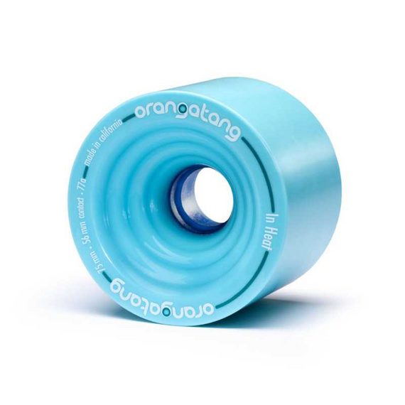 Koła do longboardu Orangatang In Heat Wheels Niebieski 75 mm 77A