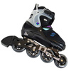 Rolki regulowane Story Motion Adjustable Inline Skates Czarno-Transparentny