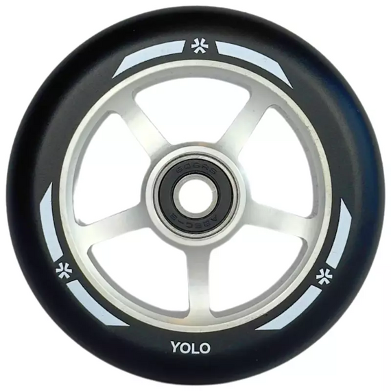 Koło do Hulajnogi Union Yolo Pro Scooter Wheel Czarno-Srebrny 100 mm