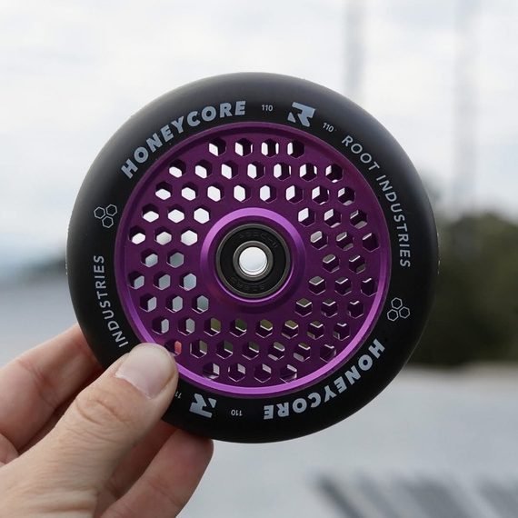 Koła do Hulajnogi Root Industries Honeycore Black Pro Scooter Wheels 2-Pack Mirror 110 mm (2 szt.)