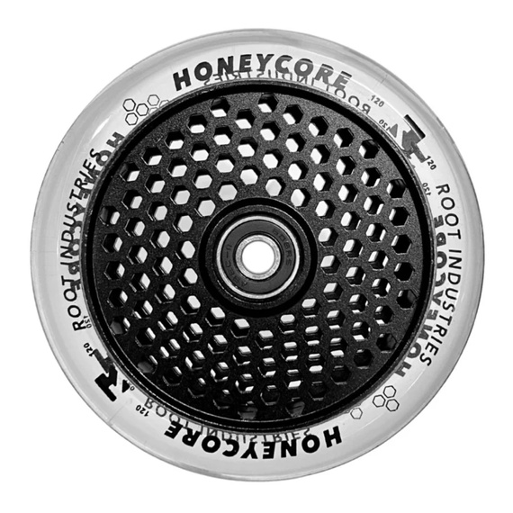 Koła do Hulajnogi Root Industries Honeycore Clear Pro Scooter Wheels 2-Pack Przezroczysty 120 mm (2 szt.)