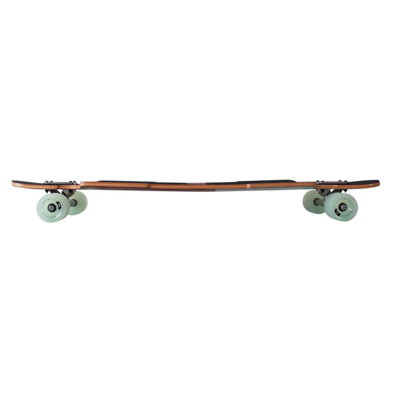 Longboard do carvingu NKX City Action Zielono-Brązowy 99 cm