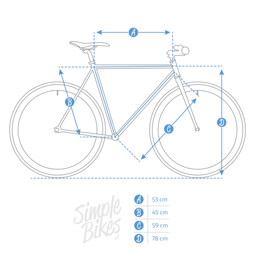 Rower Simple Bikes Fixed Gear BRYZA