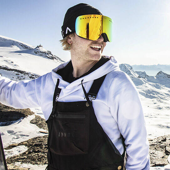 Gogle na snowboard i narty fotochromatyczne Annox Flight Frameless Photochromic