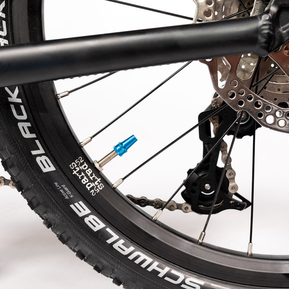 Superlekki rower dla dzieci KUbikes 20S DISC Turkusowo-Czerwony