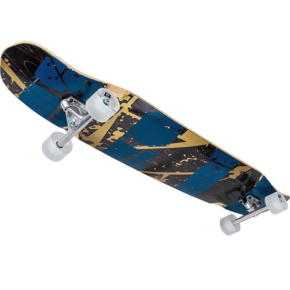 Longboard do Dancingu NKX Superior Dancing Longboard Czarno-Złoty 48.5" 