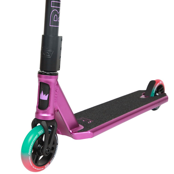 Hulajnoga Wyczynowa NKD RIZZ Stunt Scooter Fioletowy 85 cm