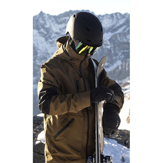 Kask na narty i snowboard NKX Nomad Snow Helmet Czarny 