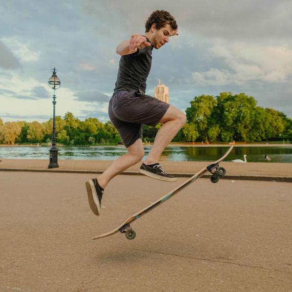 Longboard do Dancingu NKX Superior Dancing Longboard Złoty 48.5" 