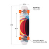 Deskorolka Cruiser Loaded Chinchiller Longboard Complete 34"