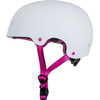 Kask Na Deskorolkę Hulajnogę NKX Brain Saver Flower Biało-Różowy