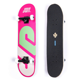 Kompletna Deskorolka Urban Sports Pink Logo 8.0"