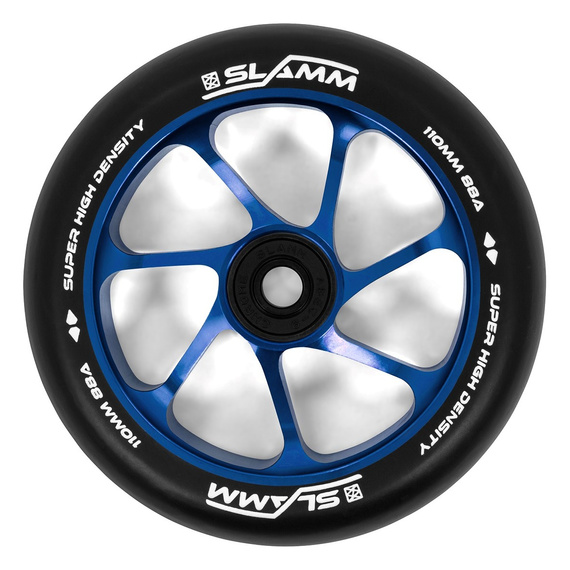 Koło do Hulajnogi Slamm Team Wheel Czarno-Niebieski 110 mm (1 szt.)