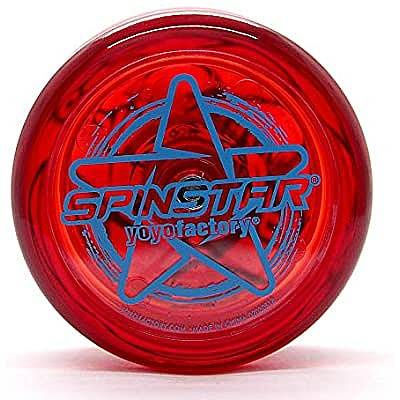 Yoyo z plastikowym łożyskiem YoYoFactory Spinstar Red