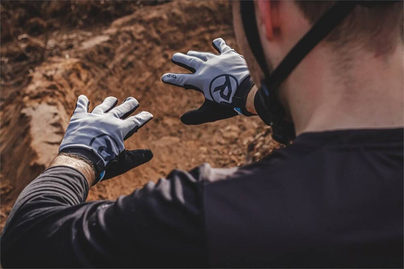 Rękawice Na Rower REKD Status Gloves Szare