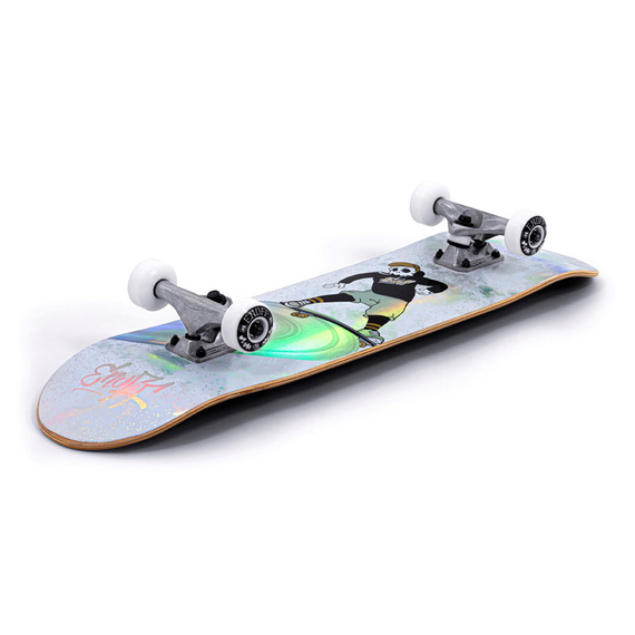 Deskorolka Enuff Skully Hologram Mini Complete Biały 7.25"