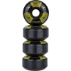 Kółka do deskorolki NKX Candy Series Toxic Czarno-Żółty 53 mm 99A