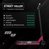 Hulajnoga Wyczynowa NKD MV PRO Signature Stunt Scooter Fioletowy 95,7 cm