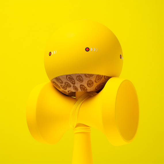 Kendama KROM Kolor Żółty