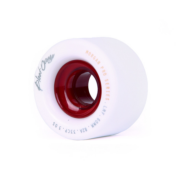 Koła Blood Orange Morgan Pro Biało-Czerwony 60 mm 82A