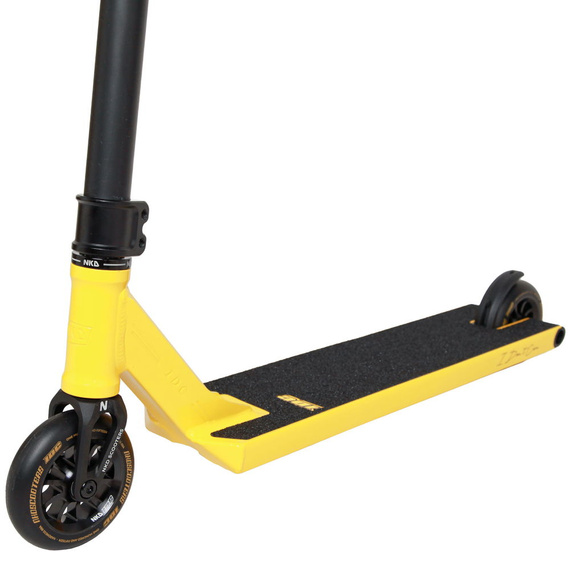 Hulajnoga Wyczynowa NKD IDC Stunt Czarno-Żółty wys. 90 cm