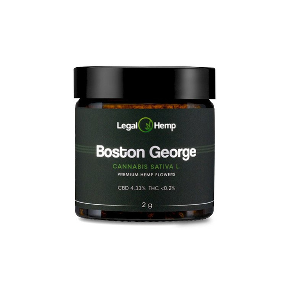 CBD Legal Hemp Boston George Susz konopny 2g