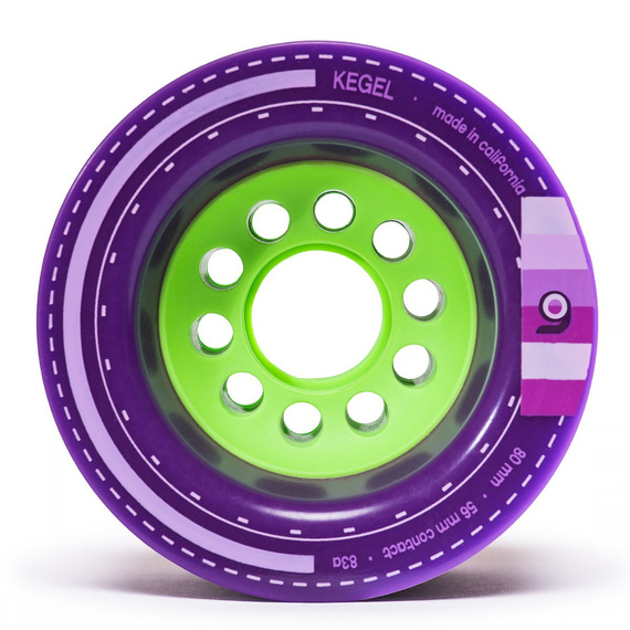 Koła do longboardu Orangatang Kegel Wheels Fioletowy 80 mm 83A