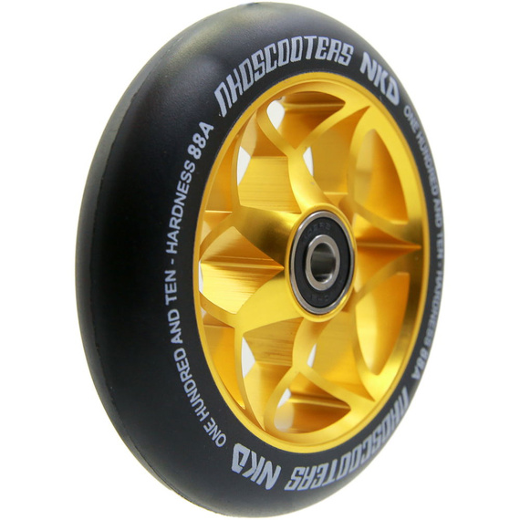 Koła do Hulajnogi NKD Goat Stunt Scooter Wheels Czarno-Złoty 110 mm