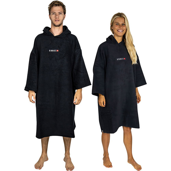 Poncho Ponczo Annox Deluxe Czarny 