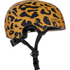 Kask Na Deskorolkę Hulajnogę NKX Brain Saver Leopard Czarno-Brązowy