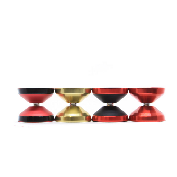 Yoyo dla zaawansowanych YoYoFactory Miracle Monometal Czerwono-Czarny (Bi-Metal Styling)