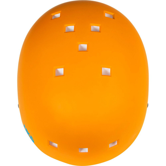 Kask Na Deskorolkę Hulajnogę NKX Brain Saver Pomarańczowo-Niebieski